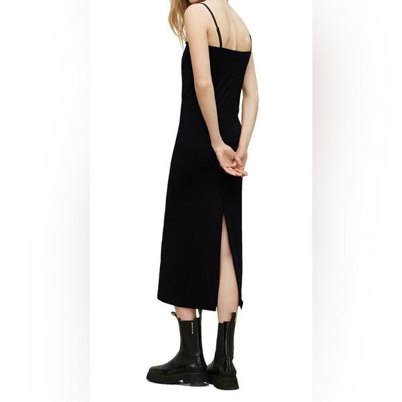 Allsaints Charlie Convertible Midi Dress NWT Size US 8 - Picture 10 of 13